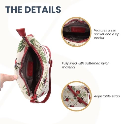 Signare Tapestry Crossbody Bag Sling Shoulder Purse for Women4