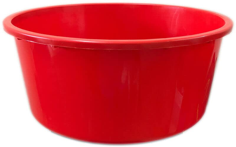 Vision4ever 65 Litre Color Extra Large Plastic Basin Washing Up Bowl Pet Bath Tub Storage Bucket Container
