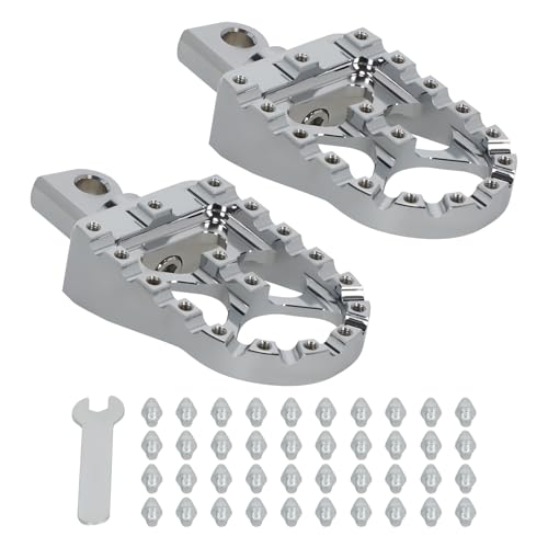 Repose-pieds larges rotatifs à 360° pour Harley et Sur Ron Light Bee