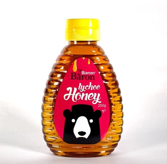 Bienen Baron Pure Lychee Honey 250g A beautifully