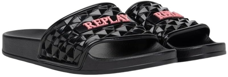 Sandale femme Replay Up W Diamonds idéale pour les soirées d'été