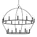 Hudson Valley Lighting 9549-AI Howell - 20 Light Chandelier in Contemporary/Modern Style - 47 Inches Wide by 42.25 Inches High, Aged Iron Finish