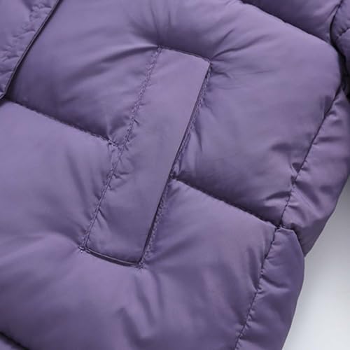 Beessbest Kids Puffer Jacket Girls Boys Cute Teddy Coat Bear Ears Hooded Quilted Down Jackets Toddler Warm Winter Coat4