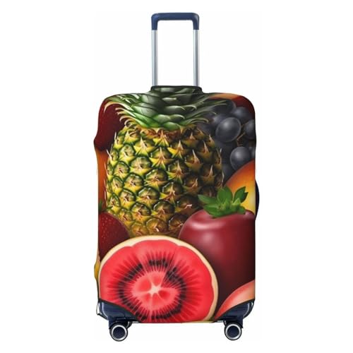 Housse pour bagages ananas pour des vacances sans rayures