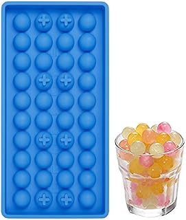 40 Mini Ice Cube Trays Easy Pop Out ice cube Maker Soft Silicone