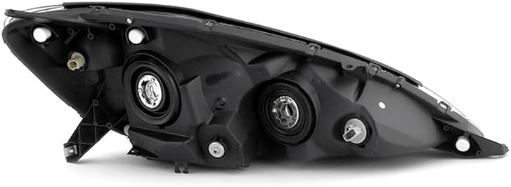 Replacement Chrome Headlight Headlamp Lamp Driver Side Compatible with 2006-2010 Toyota Sienna