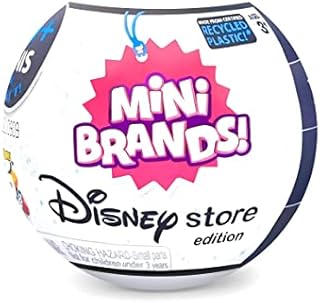 5 Surprise Mini Brands Disney Store Exclusive Series 1 Capsule Collectibles (3 Capsules)