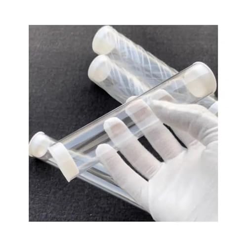 Tube creux 28mm transparent de 20cm pour emballage et étui plastique