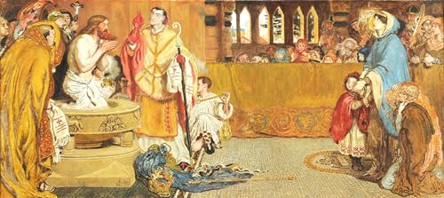 Impresiones en lienzo decorativas de 60x90cm inspiradas en el arte de Madox Brown