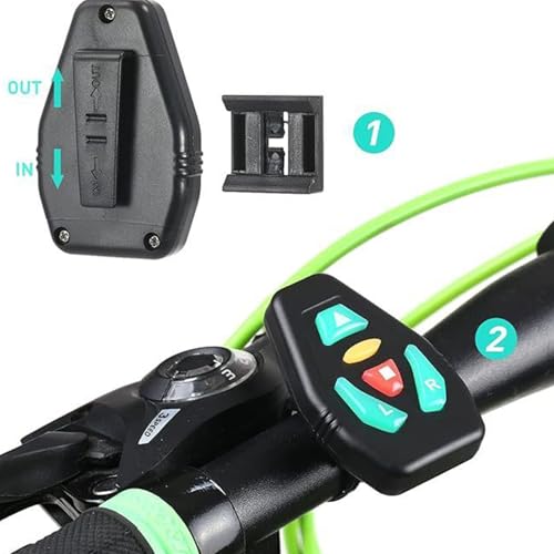 Sac à dos de sécurité vélo LED avec télécommande pour cyclisme urbain - 5