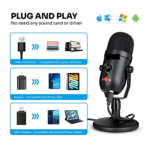 Microphone gaming USB pour réussir vos sessions de streaming vidéo et podcasts - 7