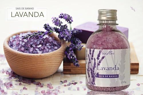Sais De Banho e Espuma para Banheira Hidro Relaxante Lavanda