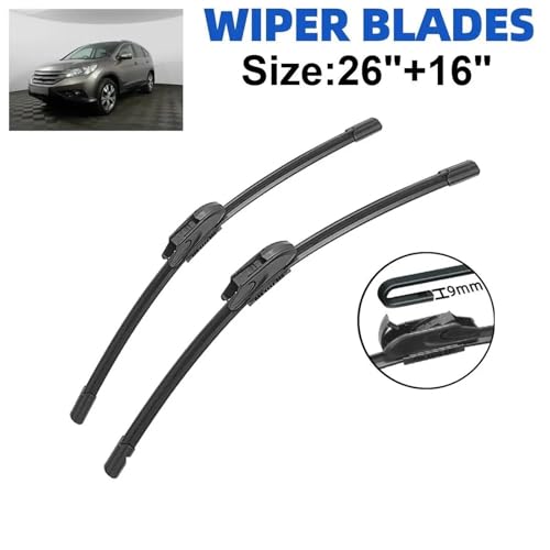 Balai d'essuie-glace voiture CR-V MK4 2012-2016 kit essuie-glace avant 2PCS - 5
