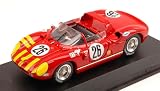  Art Model MODELLINO IN SCALA COMPATIBILE CON FERRARI 330 P N.26 34th SEBRING 1965 GROSSMAN-HUDSON 1:43 AM0175