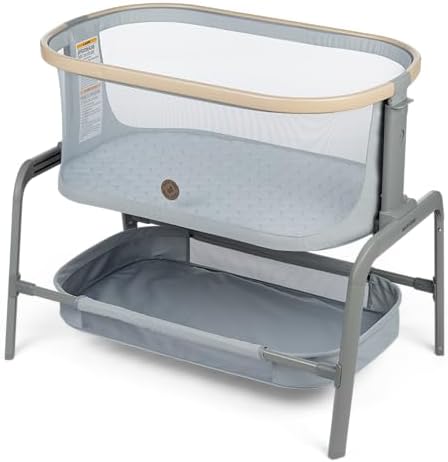 Maxi-Cosi Iora Baby Bassinets Bedside Sleeper, Portable Bassinet,...
