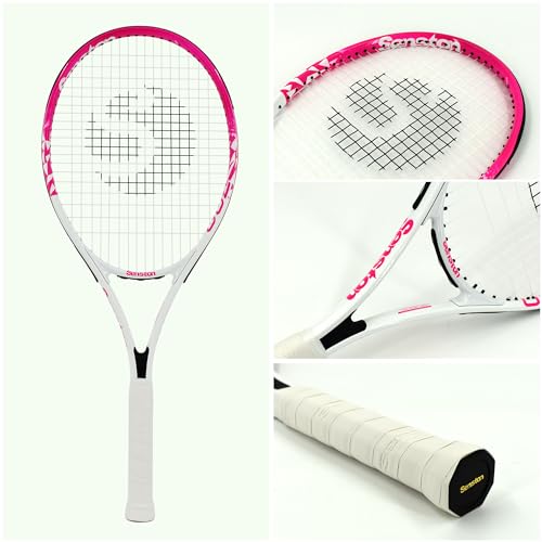 Senston Tennisschläger 68,6 cm, S700 Professioneller Tennis Schläger mit guter Kontrolle und gutem Grip, mit Tennistasche und Vibrationsdämpfer