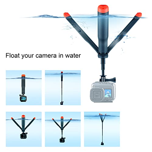 Multi-Use Handheld, Extendable Selfie Monopod, Portable Tripod, And Floating Device For Gopro Hero 3, 3+, 4,5,6,7,8, 9, 10 Session, 2018, Cell Phones And Other Digital Cameras/Cams #TOP3