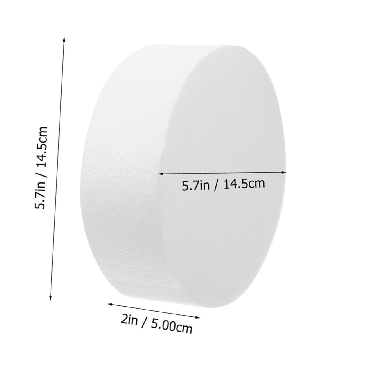 KONTONTY 5pcs DIY Circles for Crafts and Cake Decorating Supplies Creative Handmade Discs for Floral Arrangements and Safe and Practical