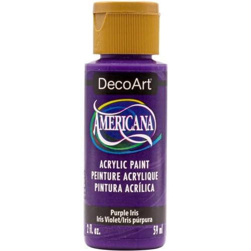 DecoArt Americana Acrylic Paint 2oz-Purple Iris