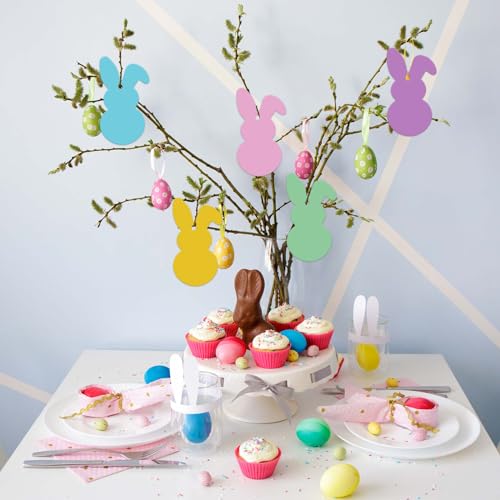 Etiquetas para regalos Whaline colgantes con cuerda para notas y detalles 5
