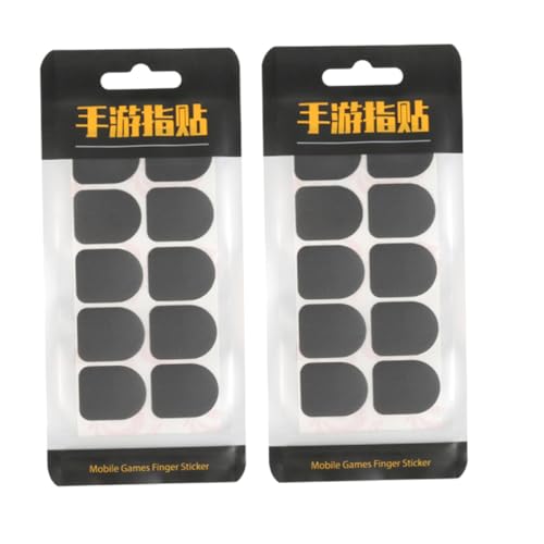 Homoyoyo 2sacs Manchons Autocollants pour Doigts Tactile Jeu Écran Isolent Transpiration Toucher Améliorent Sensations Clic Glissement