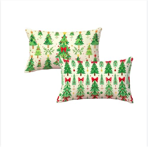 Housse coussin 40x70cm lin de qualité supérieure imperméable avec zip invisible - 2