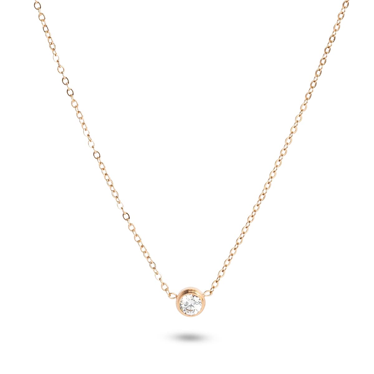 palmonas 18k Gold Plated Stone & Strand Necklace for Women - Gift for Girls & Women | Waterproof & Anti-Tarnish Necklace-picture-29