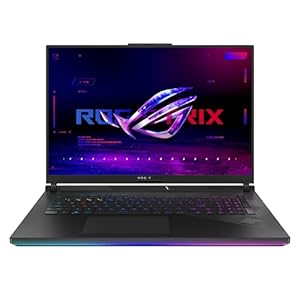 ASUS ROG Strix Scar 18 G834JYR-R6019W | 18" 2K WQXGA MiniLED Display | Intel Core i9-14900HX | NVIDIA GeForce RTX 4090 | 32 GB RAM | 2X 1 TB SSD | Windows 11 | Off Black