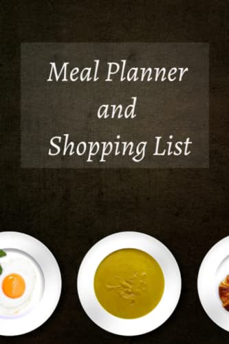Meal Planner & Grocery List 52 Weeks Planner & Groceries List | Blank meal menu planner | 2023 weekly meal calendar planner | meal organizer planner | ... journal planner, meal and grocery planing