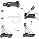 MAXBROTHERS Sackkarre Klappbar,40kg / 88lbs Leichtgewichtiger Transportkarre Klappbar,Kompakter Aluminiumlegierungs Sackkarren, für Reise, Umzug und Bürogebrauch