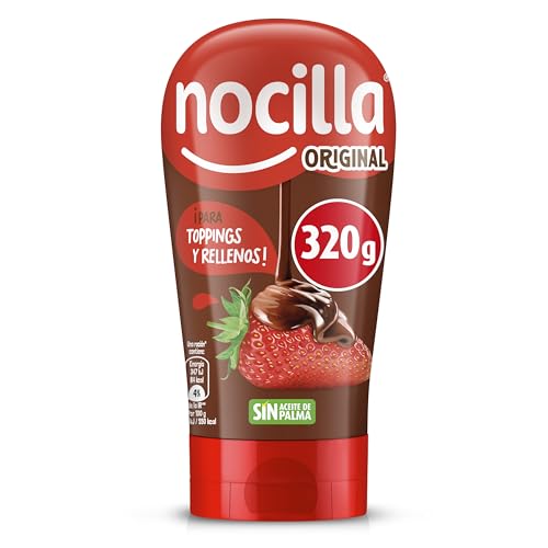 Nocilla, Profesional, Fluida con sabor Original, Bocabajo sin Aceite de Palma - 750g