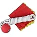 Xweptuy Rope Meteor Hammer Exercise Ball Rubber Meteor Hammer Chinese Kungfu Traditional Martial Arts Soft Equipment,Rubber Weight Throw Exercise Ball with Rope Soft Martial Arts