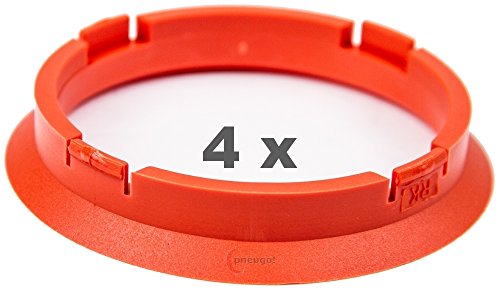 4 x pneugo! Anelli di centraggio per cerchi in