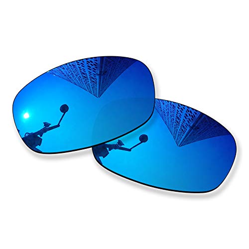 MYCOURAG Replacement Lenses Compatible with Costa Del Mar Brine Sunglass - Ice Blue Mirror Coated Polarized