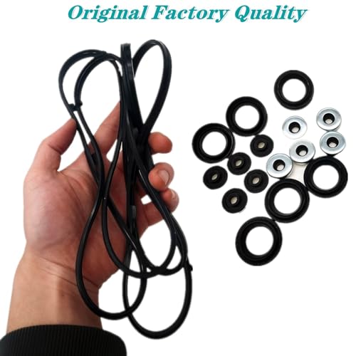 Image of Engine Valve Cover Gasket Set VS50607R, for Acura MDX RL TL 3.5L,for Honda Accord 3.0L 2003-2004 Odyssey Pilot Ridgeline 3.5L 2006-2008 Saturn Vue 3.5L 2004-2007,Replace#VS50607R 0361708