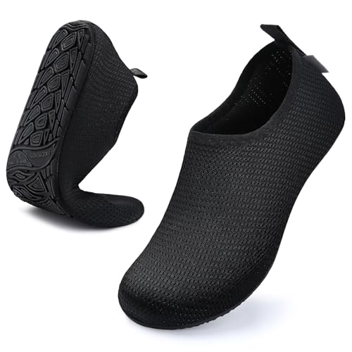 Image of WateLves Womens and Mens Kids Water Shoes Barefoot Quick-Dry Aqua Socks for Beach Swim Surf Yoga Exercise