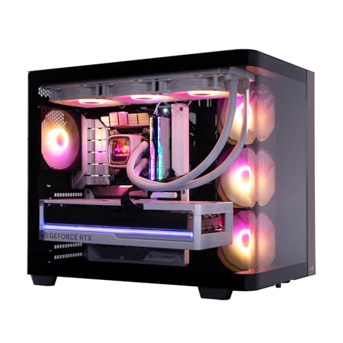 Gabinete InWin W31 Mid Tower ATX con Diseño de Vidrio Curvo Panorámico, Estructura de Doble Cámara, 7 Ranuras PCI-E, Soporte para GPU hasta 410mm, 4 Ventiladores VX120 Preinstalados, Compatible con hasta 10 Ventiladores miniatura 2