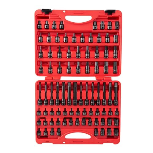 Sunex 3569 3/8' Dr. Master Hex Bit Impact Socket Set (84 Piece)