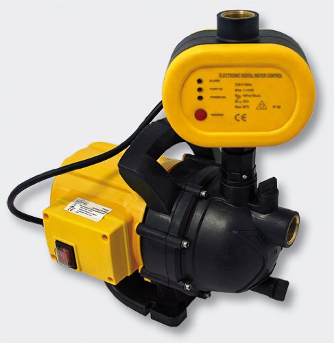Preisvergleich Produktbild Gartenpumpe Hauswasserwerk tragbare Wasserpumpe Schalter 1200 W 3500 L / h