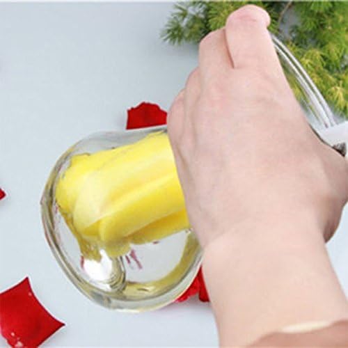 Cadillaps Multifunction Sponge Cup Brush 2 PCS Long-Handled Glass Cleaning Tool