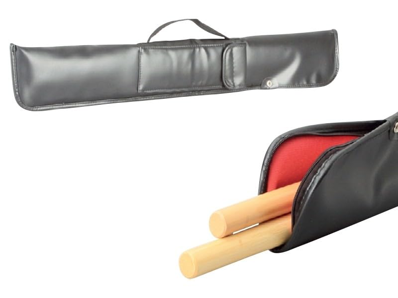 Escrima Stock Schutztasche 70 cm - Trageasche Kunstleder - gefüttert mit Nebenfach