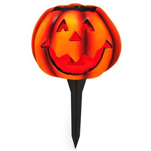 COLEMAN CABLE INC 96888 Solar Pumpkin Stake Light