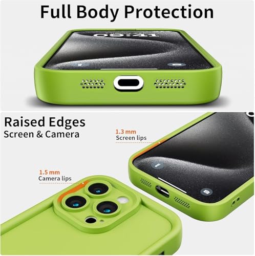 Image of Scalebee Back Cover Case for Apple iPhone 16 Pro Max, Green