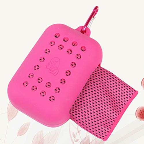 Toalha de resfriamento portátil BESPORTBLE, toalha de secagem rápida, respirável, faixa para pescoço