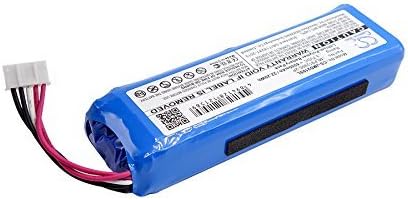 High Capacity Cameron Sino 6000mAh Li-Polymer Replacement Battery for JBL Charge 2+, Charge 2 Plus, fits JBL MLP912995-2P