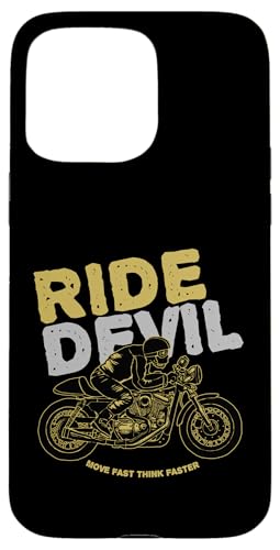 Ride Devil ���[�^�[�T�C�N�� ���C�_�[ ���[�u �t�@�X�g �l���� �t�@�X�g �o�C�J�[ �X�}�z�P�[�X iPhone 15 Pro Max �p
