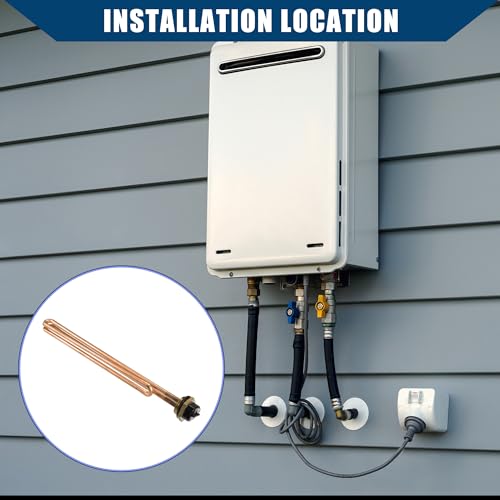 Image of RV Electric Water Heater for EcoSmart Electric Tankless Water Heater /IDurable Metal / 1Pcs Copper Tone