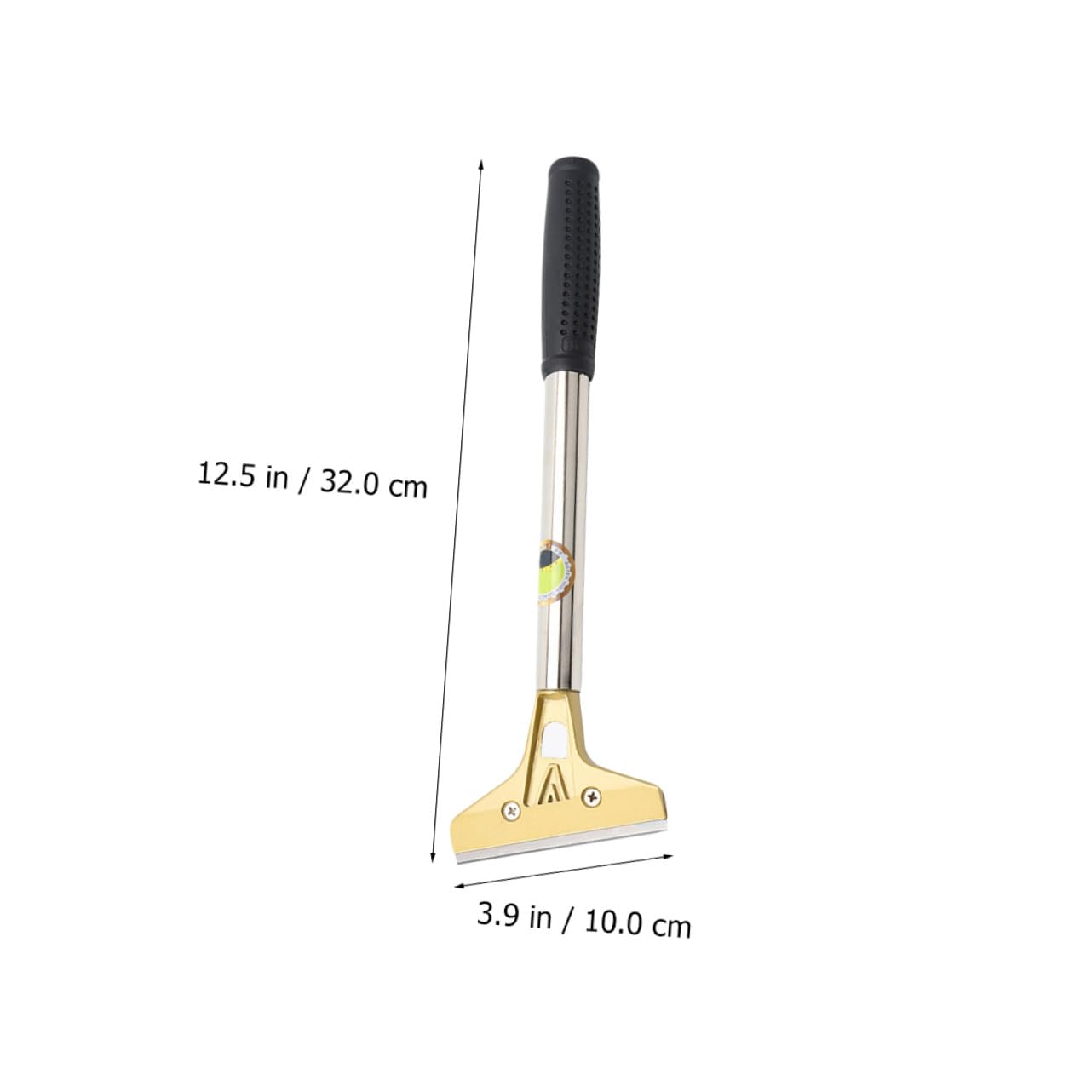 Raspador de Vidrio Ergonómico de Aleación de Aluminio y Acero para Limpieza y Eliminación de Adhesivos en Superficies Variadas