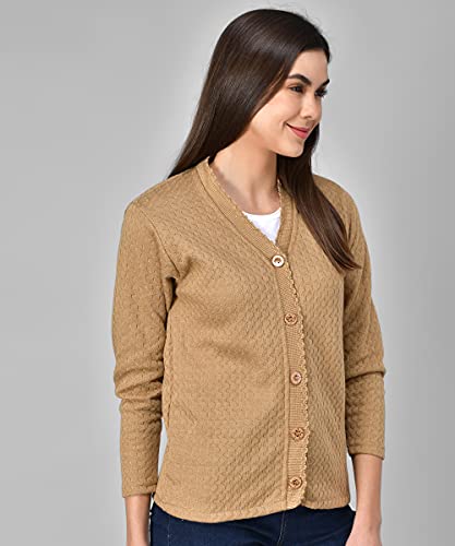 Image of eKools Women's Winterwear Woolen Sweater Cardigans