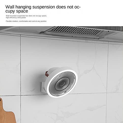 Ventilateur rechargeable mural et portable oscillant pour la maison